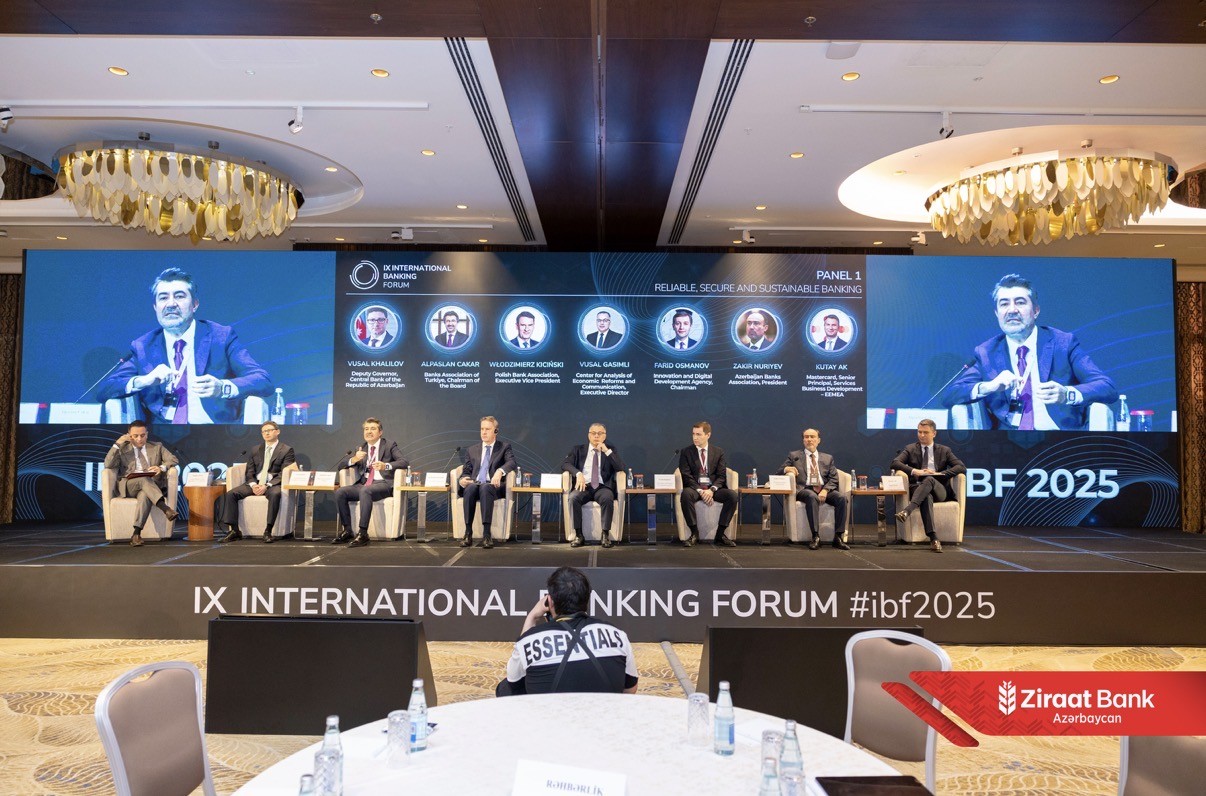 "Ziraat Bank Azərbaycan" IX Beynəlxalq Bankçılıq Forumunun tərəfdaşıdır! - FOTOLAR